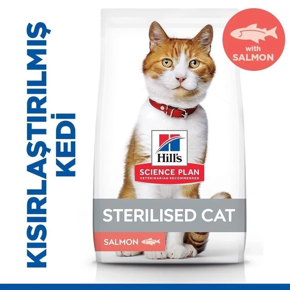 Hills Sterilised Somon Kısır Kedi Maması 3 Kg