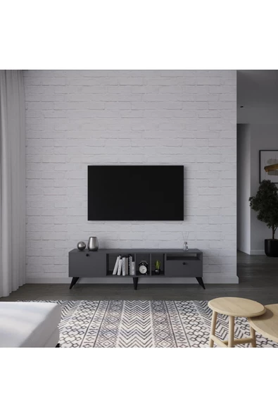 AYMOBSAN Viva Tv Sehpası Antrasit