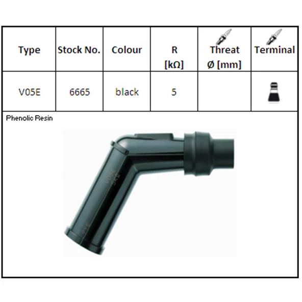 NGK Buji Başlığı - V05E - 2