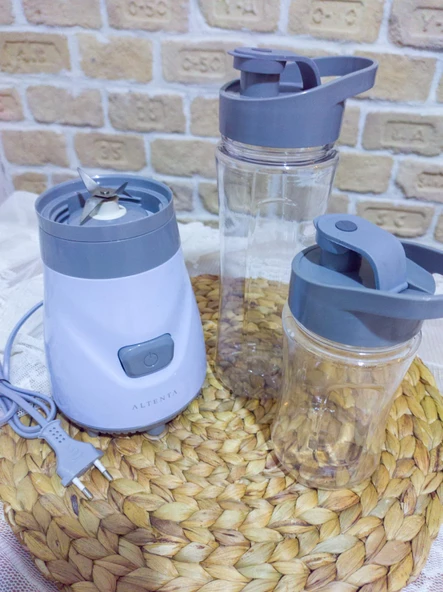 Altenta Personel Blender Smoothie Mavi - 4