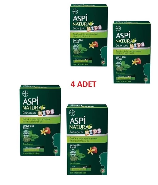 Aspinatura Kids Öksürük Şurubu 5 ml 16 Saşe