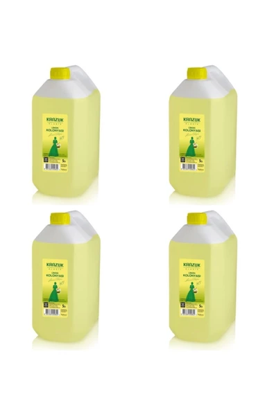 Limon Kolonyası 5 Litre X 4 Adet 80 Derece