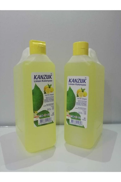 1 Lt 80 Derece Limon Kolonyası ( 2 X 1 Lt)