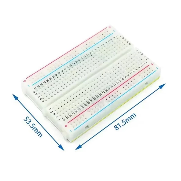 Orta Boy Breadboard 400 Pin Hücre Bread Board Protoboard Proto - Resim 5