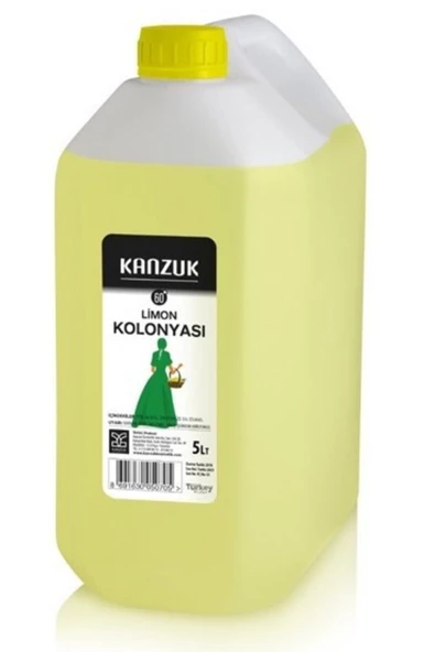 Kanzuk Limon Kolonyası %60 Alkol 5 Litre ürün görseli