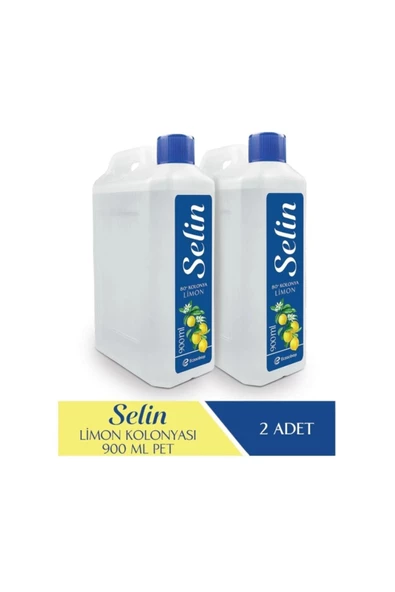 Limon Kolonyası  900 ml Bidon 2'li Set