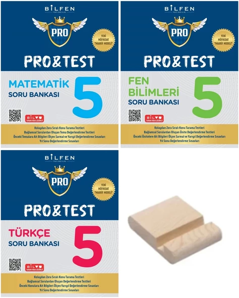 5. Sınıf ProTest 2025 Matematik Fen Bilimleri Türkçe Soru Bankası