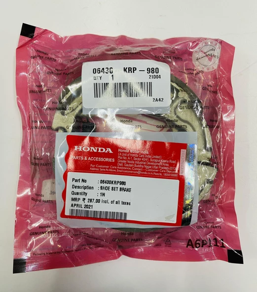 Honda CB 125 Ace Arka Fren Balatası ürün görseli