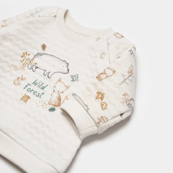 Bibaby Wild Forest 2'li Bebek Takım 59811 - 5