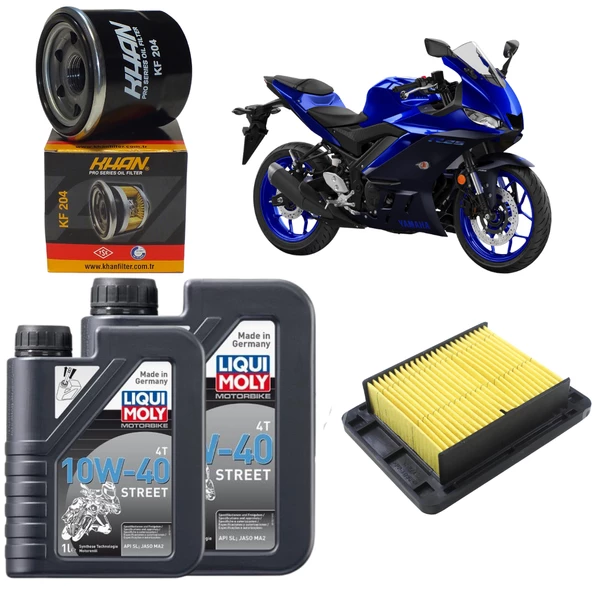 Yamaha YZF R25 Liqui Moly Bakım Seti - 1