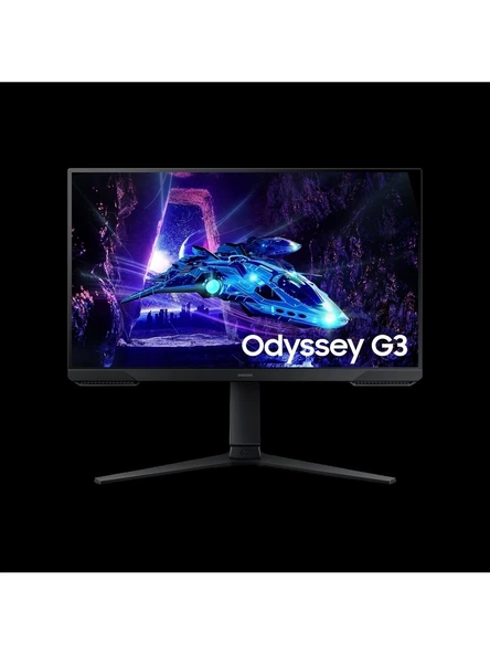 Samsung Ls24dg302euxuf, Odyssey, 24" 1Ms, 180Hz, Full Hd, Hdmı, Dp, Pivot, Amd Freesync, Va Panel Gamıng Monitör