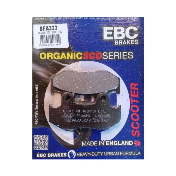 Honda Spacy 110 Ön Fren Balatası EBC Takım ürün görseli