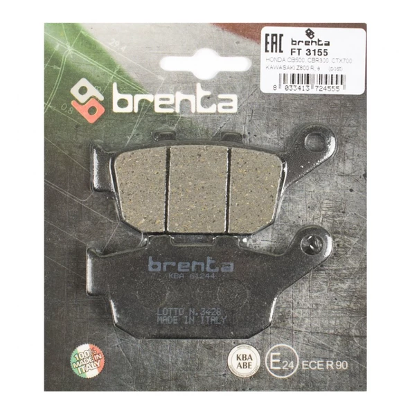 CF Moto 150 NK Arka Fren Balatası Brenta İtaly ürün görseli