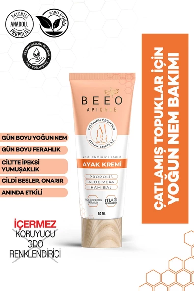 Bee'o Apicare Ayak Krem 50 ml