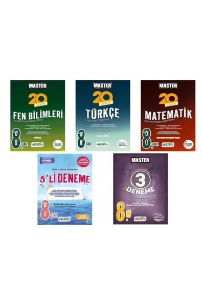 Okyanus 8. Sınıf Deneme Seti 5 Li