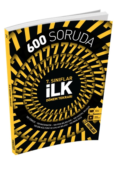 Hız 7. Sınıf 600 Soruda Ilk Dönem Tekrarı