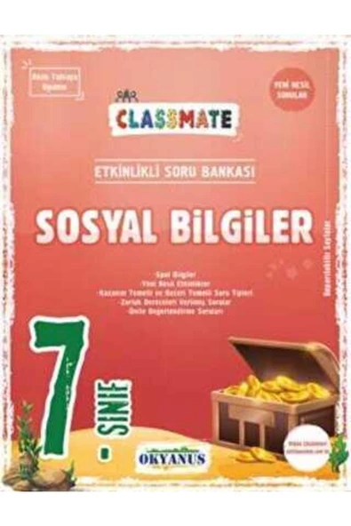 7. Sınıf Sosyal Bilgiler Classmate Soru Bankası