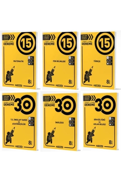 8.sınıf Lgs Deneme Sınavları Seti Genel Deneme - 1