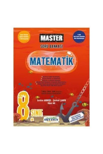 Okyanus 8.sınıf Master Matematik Soru Bankası