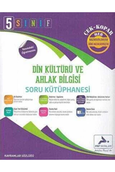 Paraf 5.sınıf Din Kültürü Ve Ahlak Bilgisi Soru Kütüphanesi