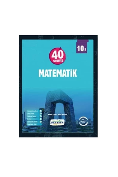 Okyanus 10. Sınıf 40 Seans Matematik - Türk Dili Ve Edebiyatı Konu Anlatımlı Soru Bankası