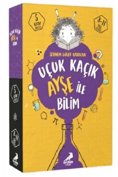 Uçuk Kaçık Ayşe ile Bilim (5 kitap Takım) / Şebnem Güler Karacan / Erdem Çocuk / 8680628431220