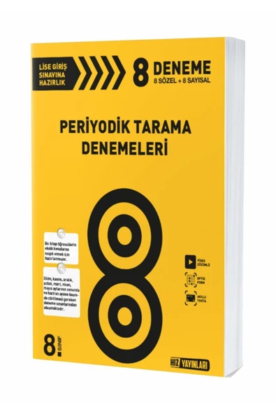 8. Sınıf Tüm Dersler Periyodik Tarama Denemeleri