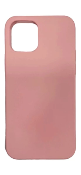 İphone 12 Ve 12 Pro Kılıf Cappy Silikon Şeker Pembe