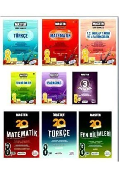 Okyanus 8. Sınıf Lgs Başarı Seti Soru Bankası + Deneme 9 Kitap