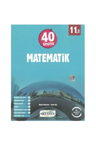 11. Sınıf 40 Seans Matematik Soru Bankası / Kolektif / Okyanus Yayınları / 9789944647656