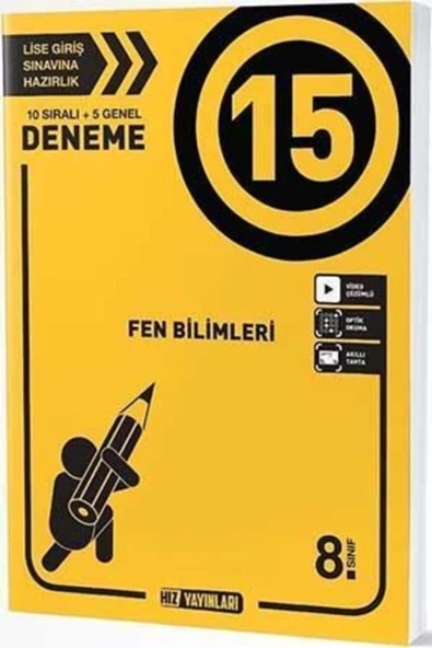Hız 8. Sınıf Fen Bilimleri 15 Deneme