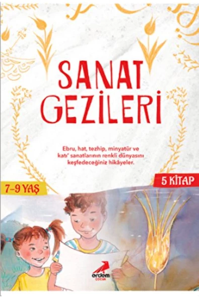 Sanat Gezileri Dizisi - 5 Kitap - Serap Mamati Aratlı Sanat Gezileri Dizisi - 5 Kitap Kitabı" - Erde