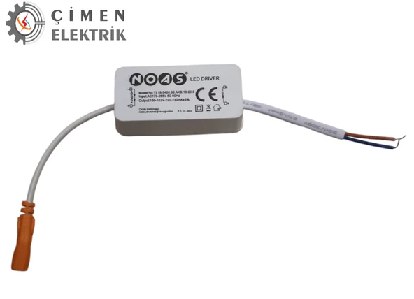 Noas YL89 1054 40w 60x60 Led Panel Trafosu 240mA