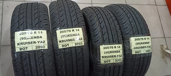 205/70 R 14 95 H KRUISER KENDA YAZ LASTİĞİ-(4ADET TAKIM HALİNDE SATIŞTIR)ÜRETİM TARİHİ:2003  2057014