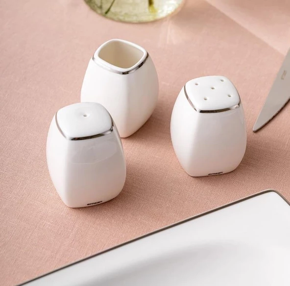 Emsan Karmen Platin 60 Parça Yemek Takımı - 4