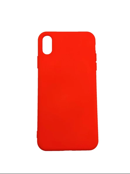 İphone XS Max Kılıf Cappy Silikon Turuncu ürün görseli