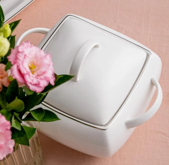 Emsan Karmen Platin 60 Parça Yemek Takımı - 3