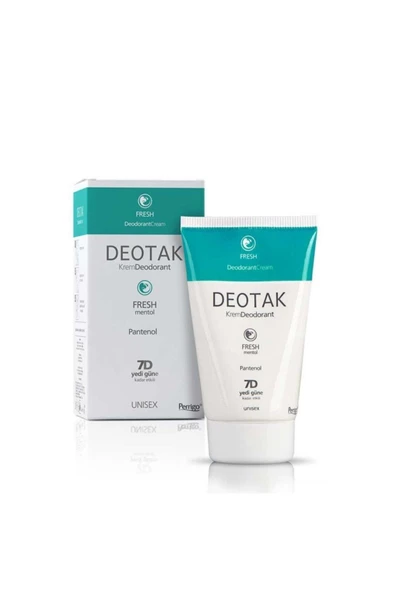 Deotak Krem Deodorant Fresh Mentol 35 Ml