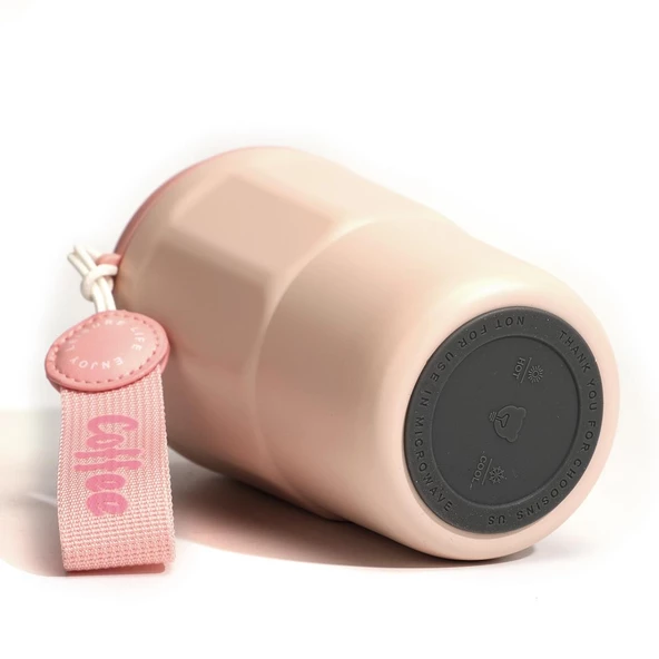 Daima EasyGo Bardak Termos Pembe 380 ml - 3