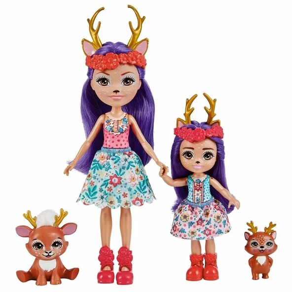 Kız Kardeş Bebekler Serisi - Danessa & Danetta Deer - 2