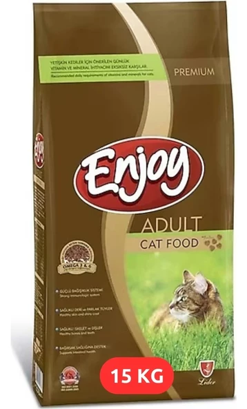 Enjoy Tavuklu Kedi Maması 15 Kg