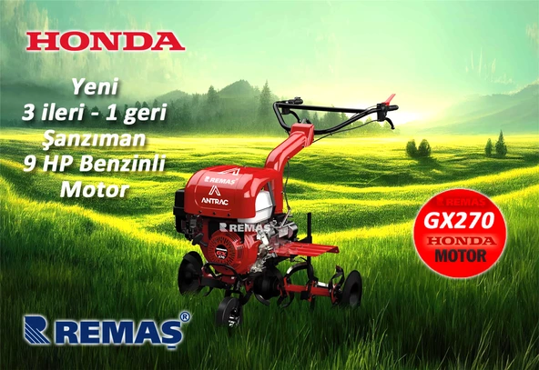 Honda Antrac GX270 Şanzımanlı 9 HP Benzinli Çapa Makinesi - 4