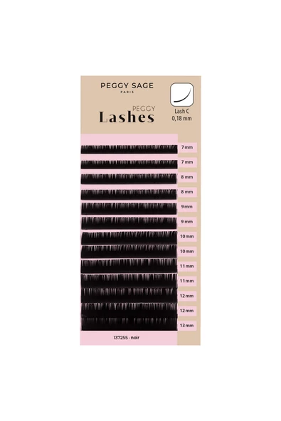 peggy sage Takma Kirpik-C 0.18- 7-8-9-10-11-12-13 mm - 2