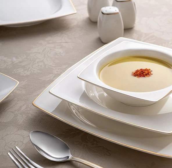 Emsan Karmen Gold 60 Parça Yemek Takımı - 4