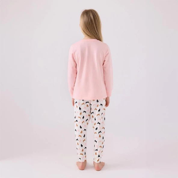 Arnetta AR3057C Kız Çocuk Kışlık Pijama Takımı - 5