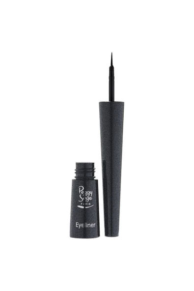 peggy sage Siyah Parıltılı Fırçalı Eyeliner 2.5ml