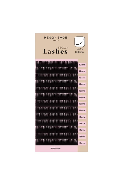 peggy sage Takma Kirpik-C 0.20 - Tek boyut 12mm