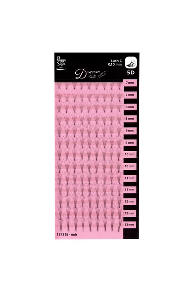 peggy sage Rus hacimli takma kirpikler 5D-C 0.10 / 7-8-9-10-11-12-13mm ürün görseli 1