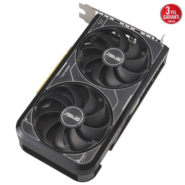 ASUS DUAL-RTX4060-O8G-V2 GeForce RTX 4060 DUAL OC V2 Edition 8GB GDDR6 DLSS 3 128 Bit Ekran Kartı Bulk