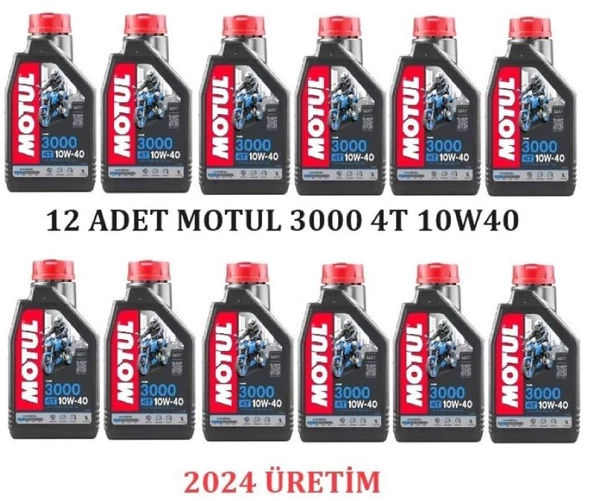 2024 Motul 3000 10w40 12x1 lt